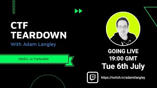ep02 CTF TEARDOWN SQHELL on TryHackMe
