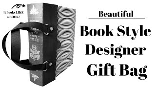 #8 STUNNING Book Style DESIGNER Gift Bag!