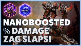 Zagara Nydus - NANOBOOSTED % DAMAGE ZAGARA SLAPS! - ARAM