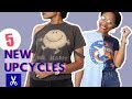 5 New T-shirt Upcycles: How To Cut for the Impatient Beginner