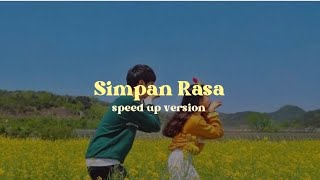 Vadel Nasir Simpan Rasa Lirik Speed Up Version
