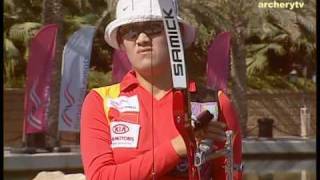 Choi Bomin v Zhang Juan Juan – recurve women's semifinal | Dubai 2007 Archery World Cup Final