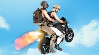 FLYING MOTORCYCLE ON PUBG???? | Best PUBG Moments and Funny Highlights - Ep. 386