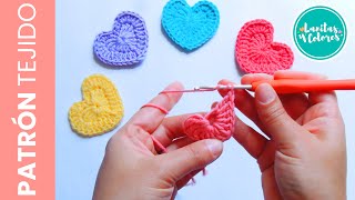 💕Se te SALDRÁ el corazón!! INCREIBLE MIRA este patrón tejido a crochet y verás.