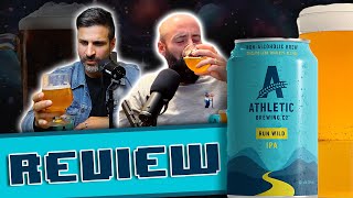 Athletic Brewing Run Wild IPA 🇺🇸 - Non Alcoholic Beer Review