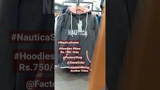 Nautica Sweat Hoodies Rs.750/- Only!🔥 #nautica #sweat #hoodie #youtubeshorts