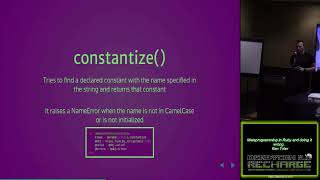 511 Metaprogramming in Ruby and doing it wrong Ken Toler DerbyCon 6