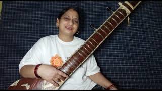 Sathi Tere Naam Ek Din Jeevan Kar Jayenge Sitar Music II Jyoti Sharma