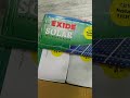 unboxing exide solar inverter 40a charge controller with lcd 1100va 12v amazon order