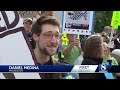 no king sacramento protesters demonstrate against trump administration at capitol on president...