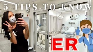 5 Tips \u0026 Tricks for NEW GRAD ER Nurses! MUST WATCH***