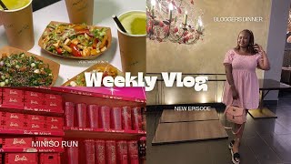 Week in my life 🎀 Trying out vegetarian foods, Bloggers lunch, Solfest masterclass, New brand🙏