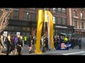 Ceremonies, moment of silence mark 2 years since Marathon bombing