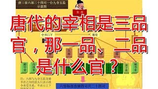 唐代的宰相是三品官，那一品、二品是什么官？