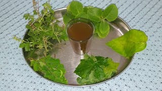 Herbal Drink (Kashayam) For Cold | Traditional Method