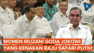 Muzani: Kami Berharap Cinta Pak Jokowi dengan Gerindra Dimulai dari Baju