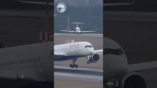 Airbus A350 Landing at Hartsfield-Jackson Atlanta Int'l Airport - Heavy Landings | Plane Spotting