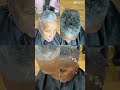 natural mohawk on a silver 👑 mohawk naturalstyles shortcuts explorepage viralhairstyle