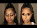 Natural Glam | Client makeup tutorial | Halle J.