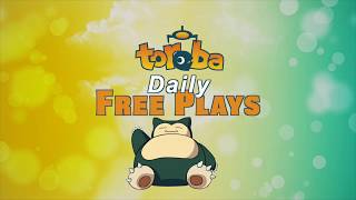 Toreba Daily Free Plays - 4 days of free plays