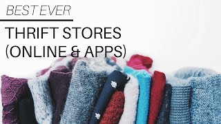 BEST EVER ONLINE THRIFT STORES | sustainable fashion