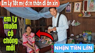 Em Ly 18t mẹ đơn thân đi ăn xin muốn có chồng mới bất ngờ nhận quà lớn