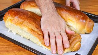 Fluffy White Bread in a Blender in 10 Minutes! You will be Surprised by the Result!