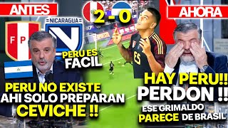 ASI MENOSPRECIABAN A PERU LA PRENSA DE CONCACAF !! PERO AHORA PIDEN PERDON - PERU 2 - NICARAGUA 0