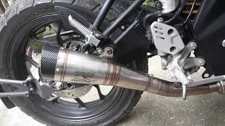 XSR 155 R9 Exhaust generation.