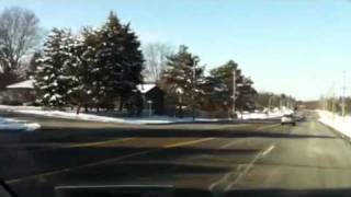 After snow at Okemos MI
