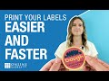 Designing Your Labels For Easy Printing