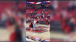 Jaylee Gandy - National Anthem At Texas Tech