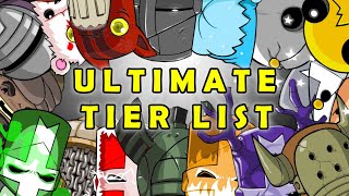 The Ultimate Castle Crashers Character Tier List!
