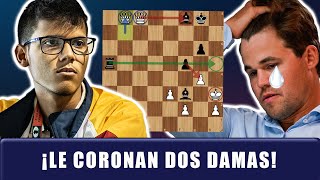 ¡¡PARTIDA de INFARTO!! TALENTO COLOMBIANO LOGRA DERROTAR A MAGNUS CARLSEN 😱 | Ávila vs Carlsen