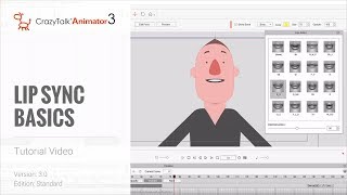 CrazyTalk Animator 3 Tutorial - Lip Sync Basics