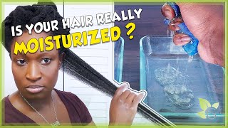 What it REALLY means to MOISTURIZE your hair