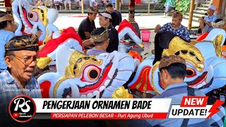 PENGERJAAN ORNAMEN BADE - PURI UBUD 2024