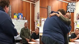 Classmates' generosity leaves student in tears | New York Post