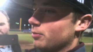 Mississippi State senior catcher Mitch Slauter (2-17-2013)