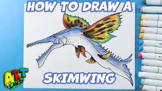How to Draw a Skimwing from Avatar 2