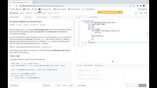 Remove Duplicates from Sorted Array II | Leet Code | Medium | 80