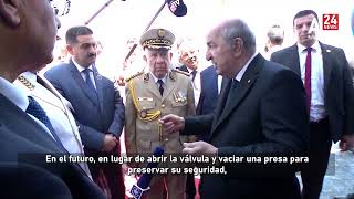 El Presidente Tebboune destaca la importancia de interconectar las presas