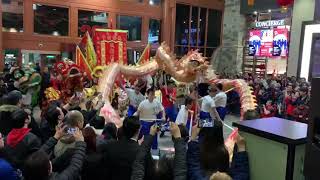 Vancouver Kin Fung Athletics 2020 Lunar New Year Lion Dance Performance 溫哥華劍風體育會農曆新年醒獅表演