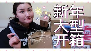 【开箱】新年淘宝大型开箱！购物分享｜淘宝开箱｜买买买｜拆快递｜大家最爱的开箱视频，牛年第一支购物分享，来啦！