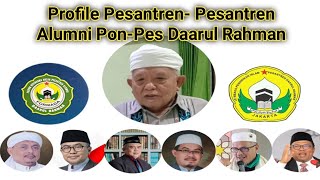 Profile Pesantren Alumni Pon-Pes Daarul Rahman || Formada