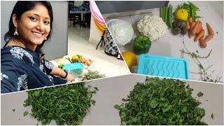 🥰My Productive Evening routine| Vegetable organization| Indian housewife routine work| Telugu vlogs