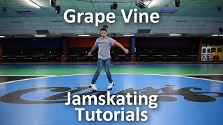 Grape Vine - Jamskating Footwork Tutorials - How To Jam Skate
