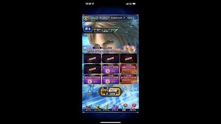 FFBE FFX 新米ガード ティーダ 9ステップアップ11連召喚フェス　Step5,Step6