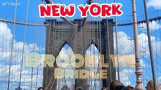 AWE-INSPIRING! BROOKLYN BRIDGE NEW YORK CITY: GRAND, HISTORIC
