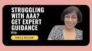 Struggling with ACCA AAA?  Get Expert Guidance with Sheila William